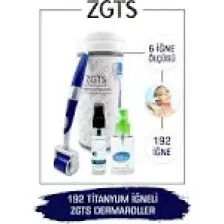 Kadınshop Zgts Blue Dermaroller Titanyum 192 İğneli Derma Roller