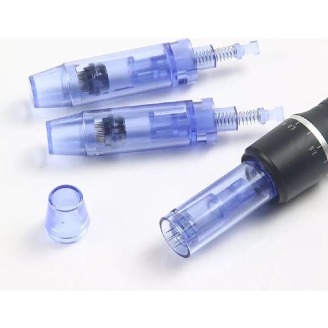 Elea 5 Adet 24 Pin Orijinal Dermapen Iğne Kartuşu Mavi Soketli