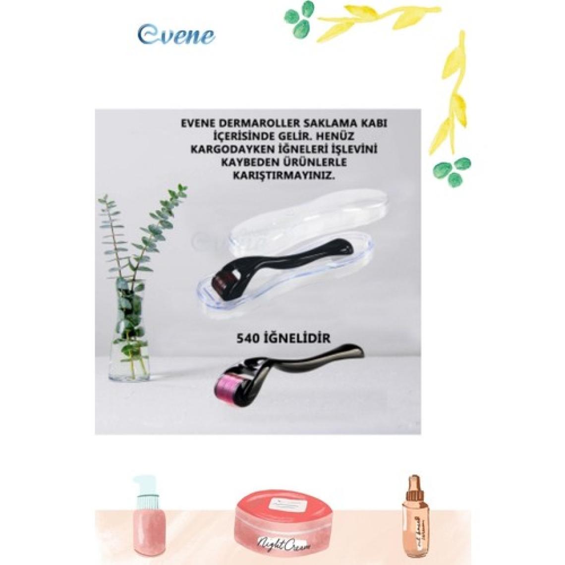Viselia Skin Roller Dermoroller Aleti Full Çelik 540 Iğne Tek Kullanım Derma Roller 0.5 mm