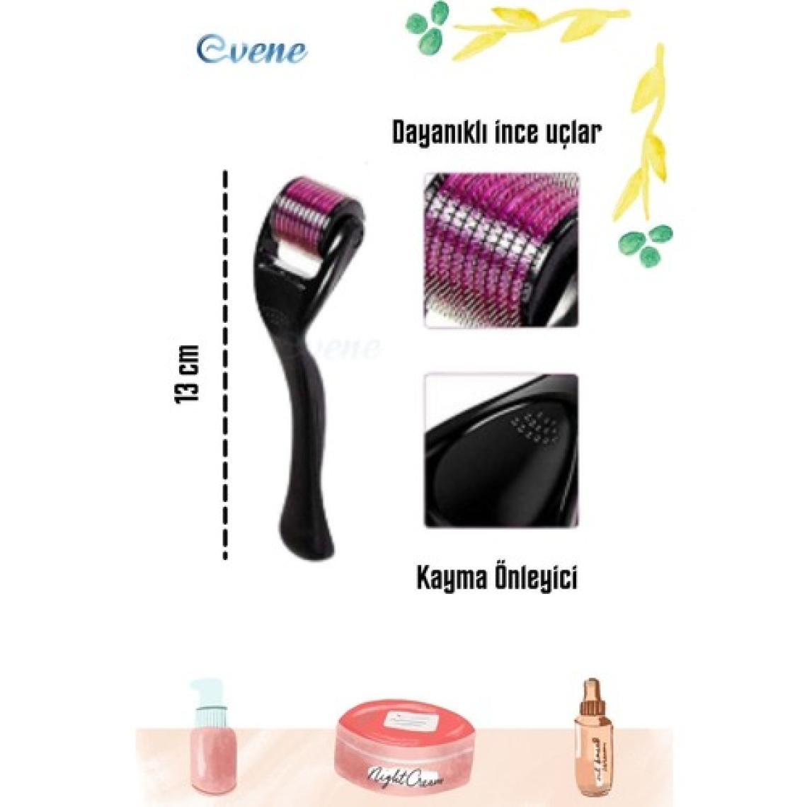 Viselia Skin Roller Dermoroller Aleti Full Çelik 540 Iğne Tek Kullanım Derma Roller 0.5 mm