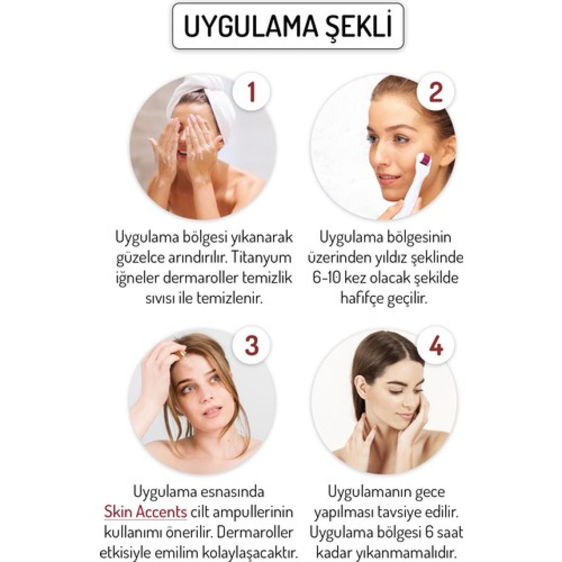 Zgts Red Dermaroller Ultra Titanyum 540 Iğneli Derma Roller
