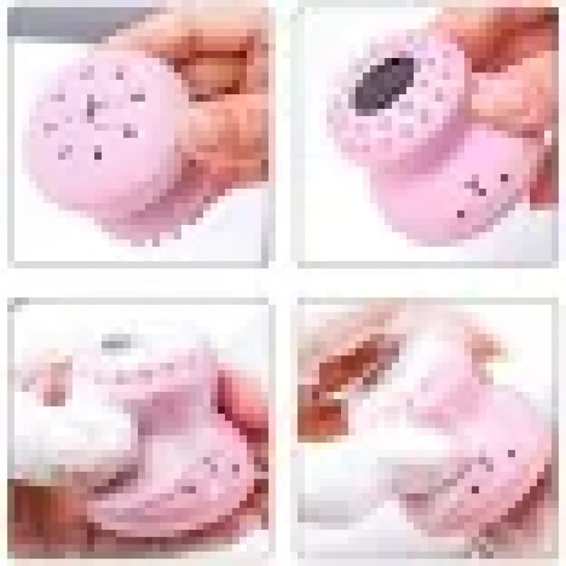 Elser Ticaret Peeling Etkili Mini El Yüz Cilt Temizleme Fırçası Silikon Temizlenmesi Kolay