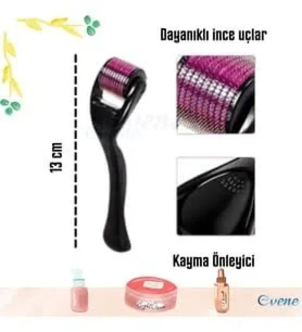 Dermaroller Titanyum 540 Iğneli 0.50 mm