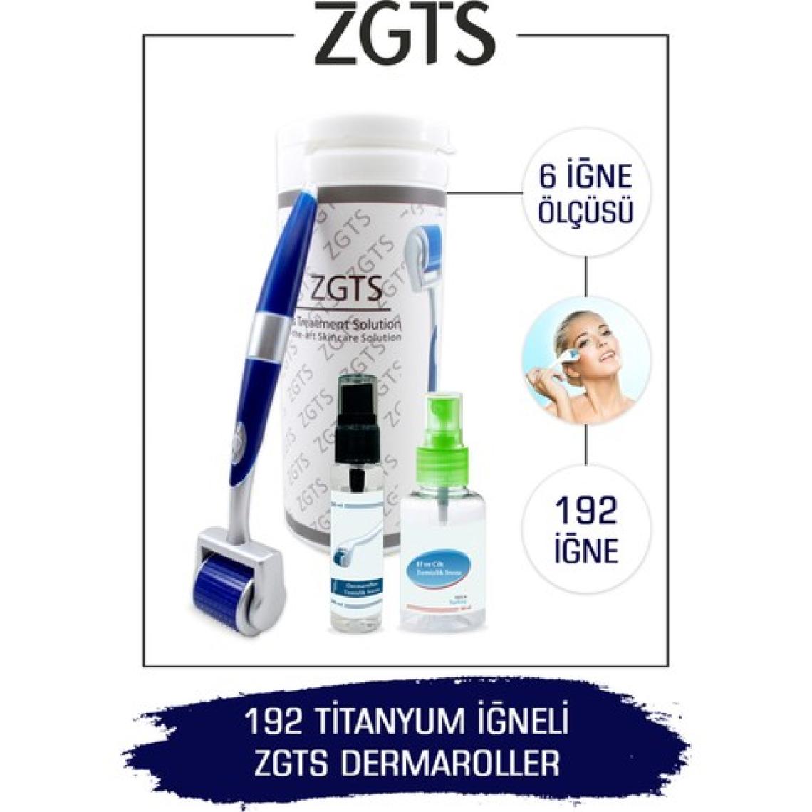 Kadınshop Zgts Blue Dermaroller Titanyum 192 Derma Roller