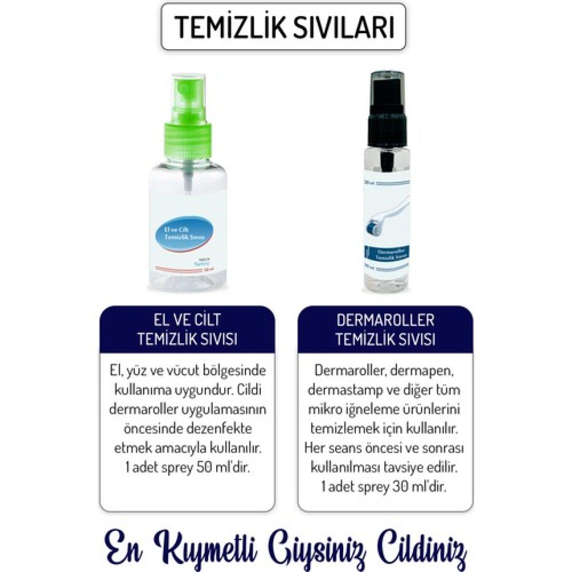 Kadınshop Zgts Blue Dermaroller Titanyum 192 Derma Roller