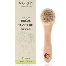 Doğal At Kılı Yüz Bakım Fırçası