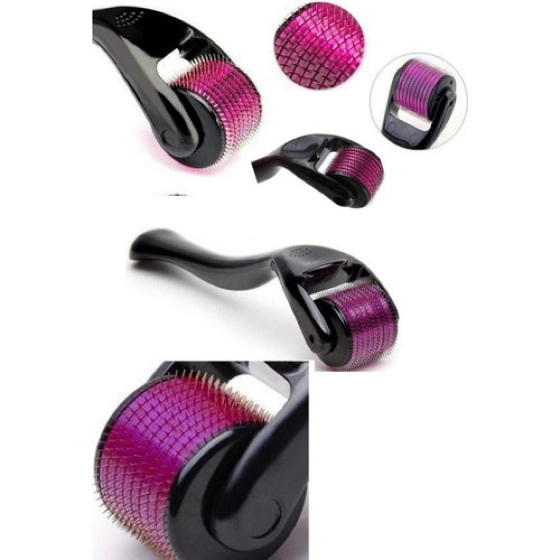 Qniay Dermaroller 540 Iğneli Derma Roller 0.5 mm Iğne Cilt Yüz Vücut Yenileme Masaj Aleti