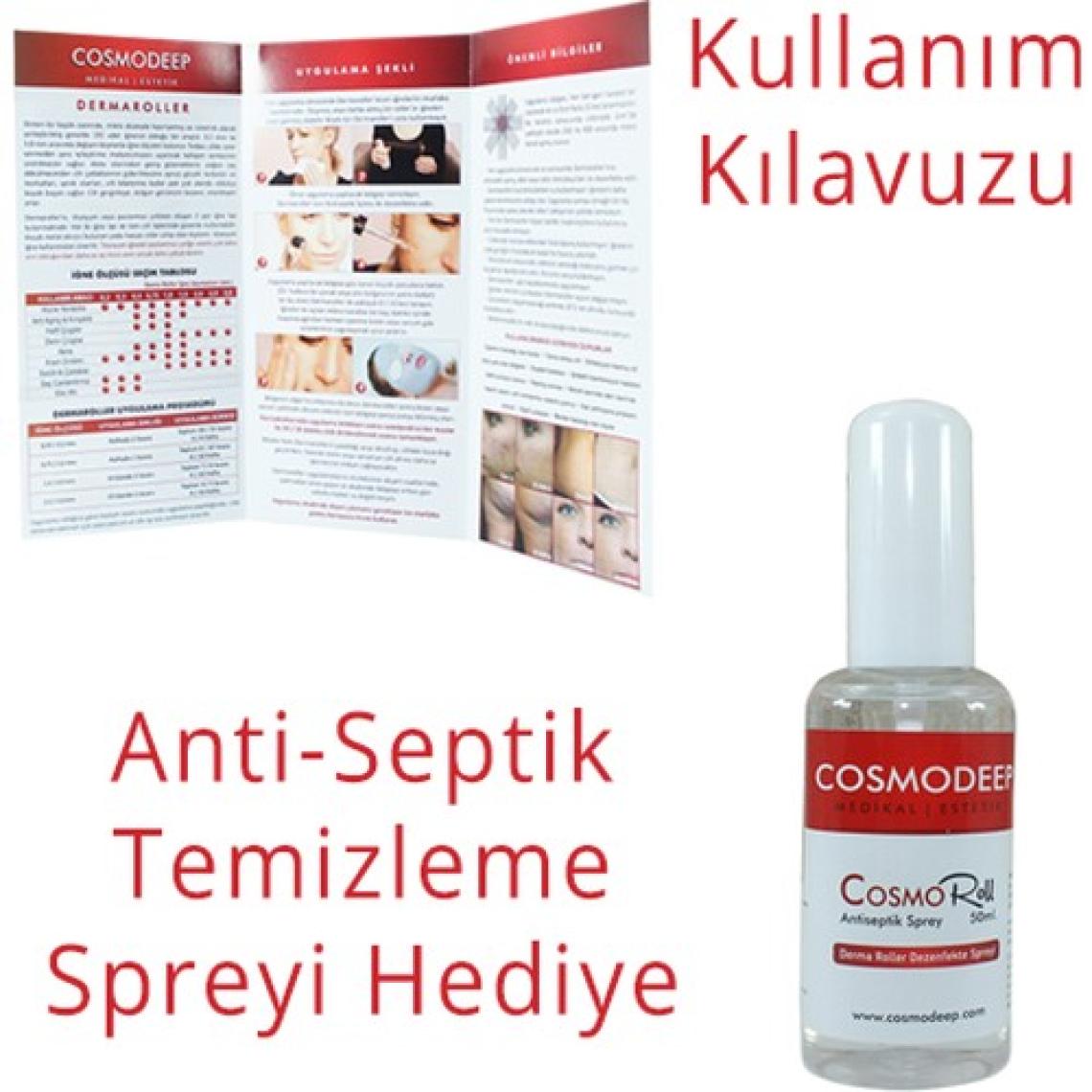 Cosmo Zgts Dermaroller 192 İğne 2,5 mm