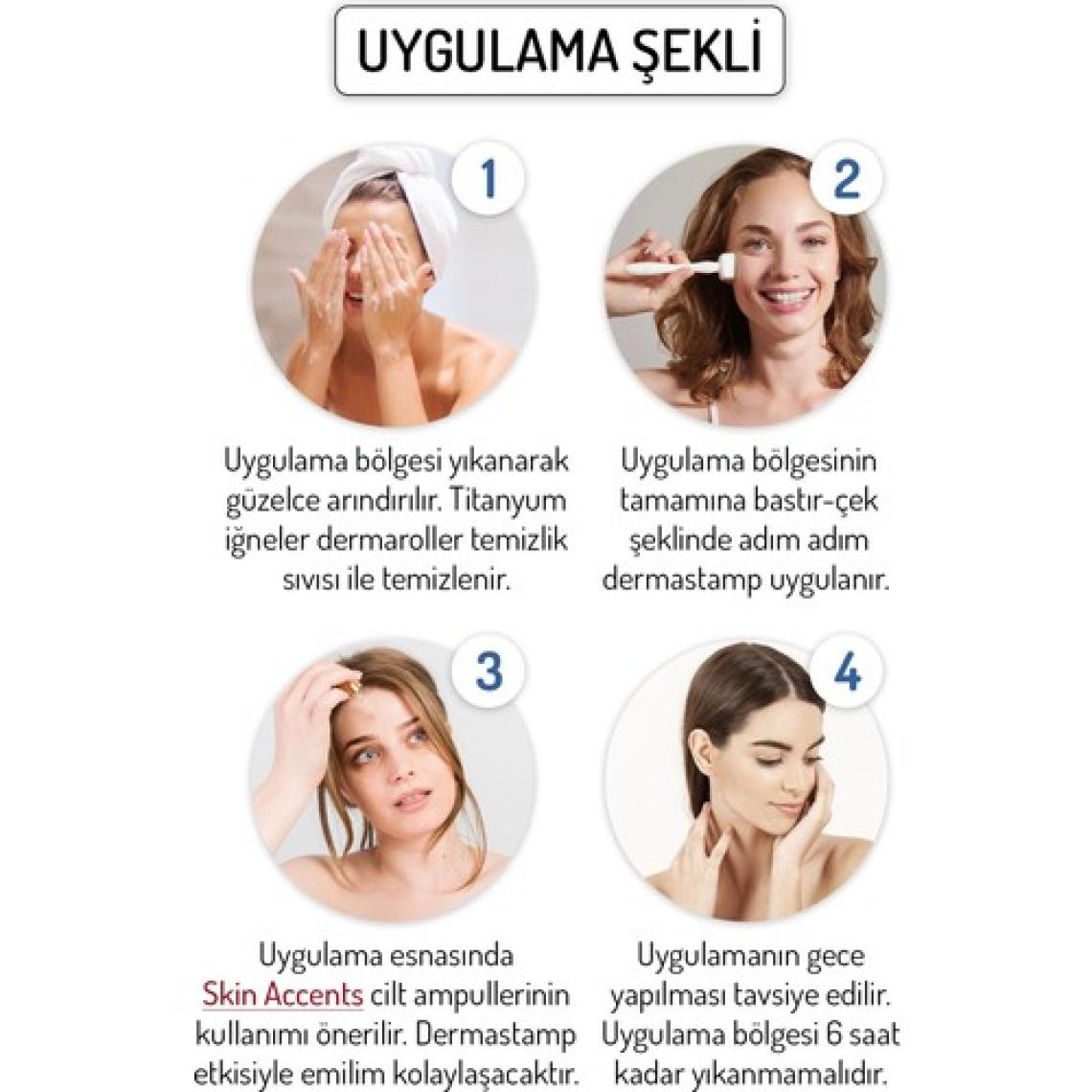 Dermablue Ayarlanabilir Dermastamp Titanyum 140 İğneli Derma Stamp