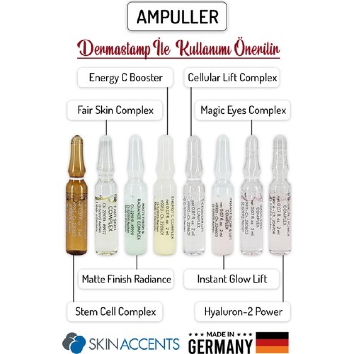 Dermablue Ayarlanabilir Dermastamp Titanyum 140 İğneli Derma Stamp