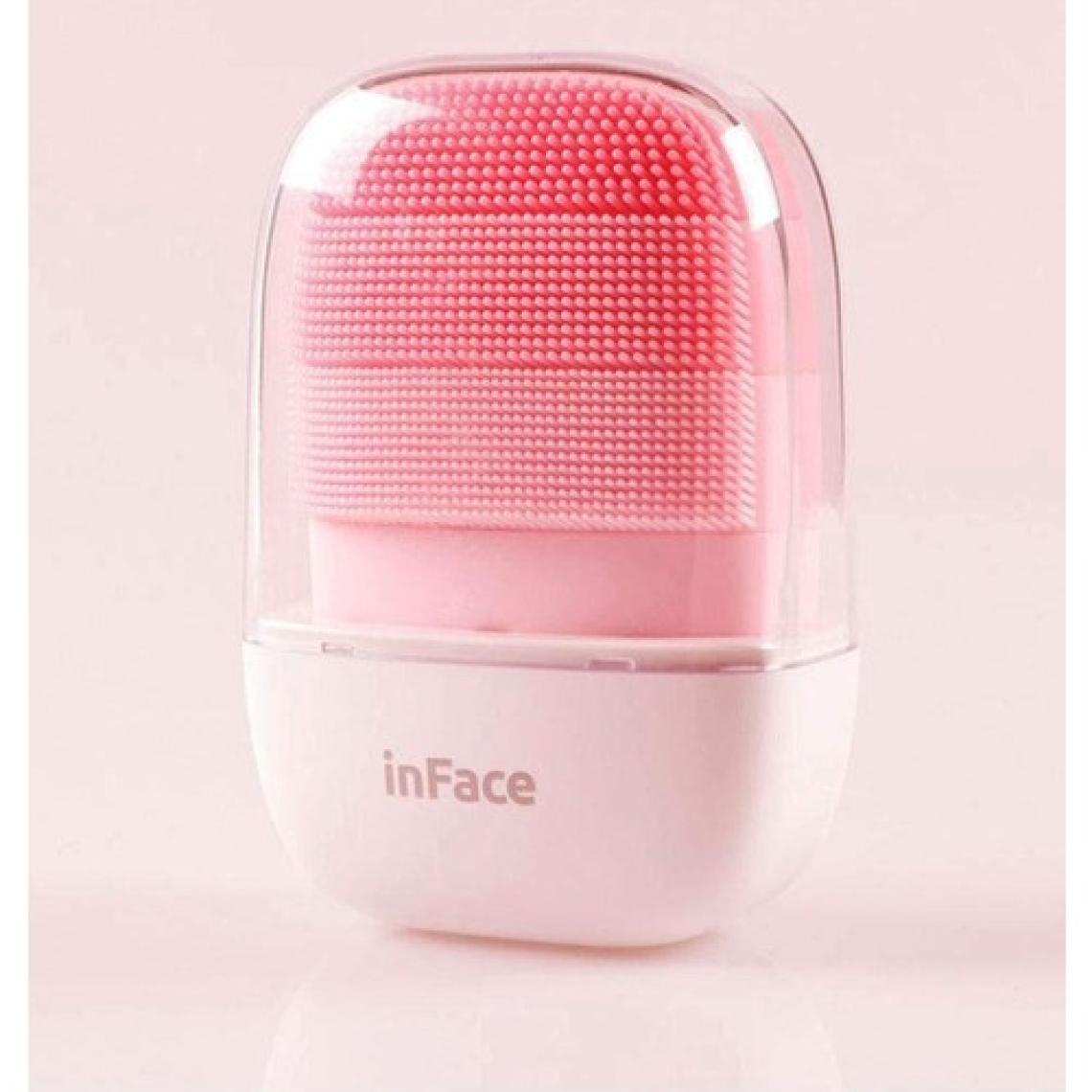 Xiaomi İnface Sonic Yüz Temizleme ve Cilt Bakımı Masaj Cihazı Pembe