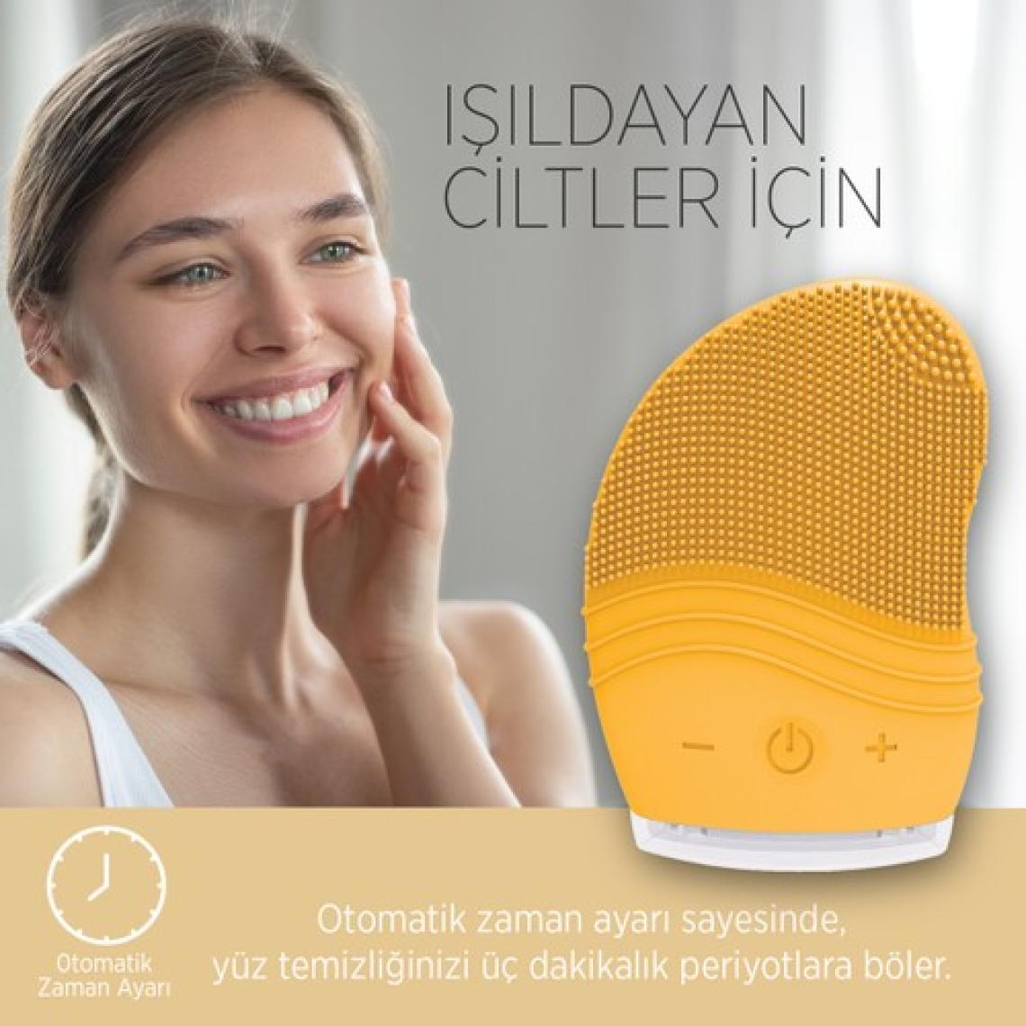 PoloSmart Sonic PSC03 Sarı Yüz Temizleme Cihazı