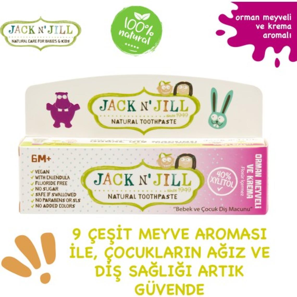 Jack N' Jill Orman Meyveli Diş Macunu