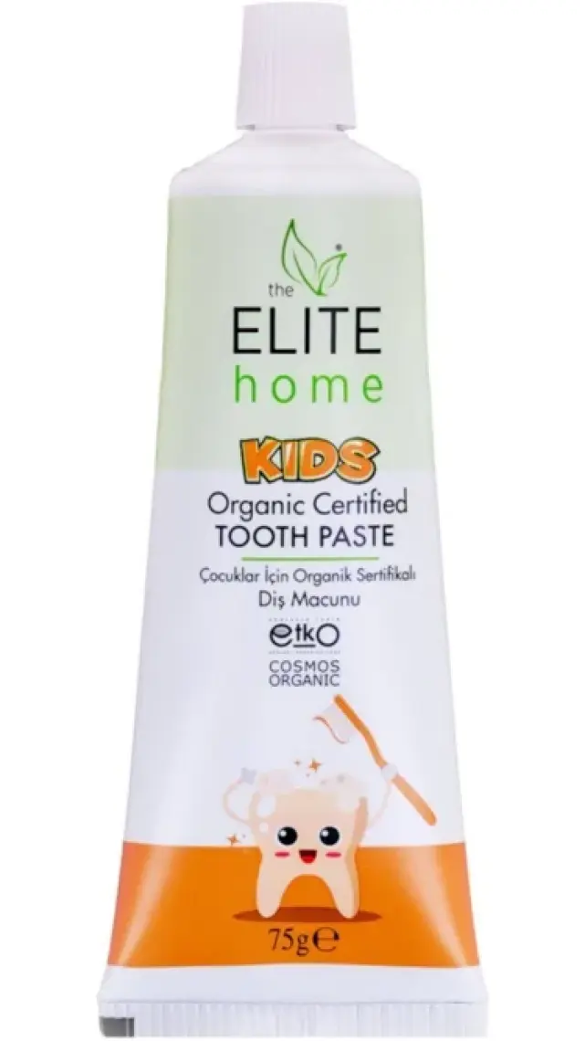 The Elite Home Organik Sertifikalı Diş Macunu Çocuk 75 gr