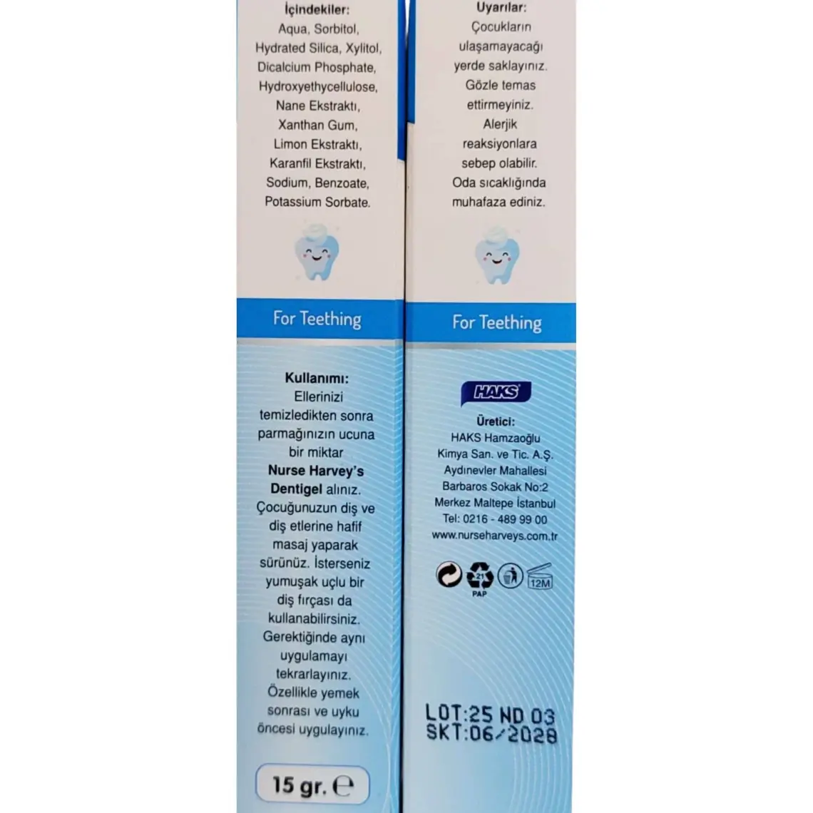 Nurse Harvey's Diş Jeli