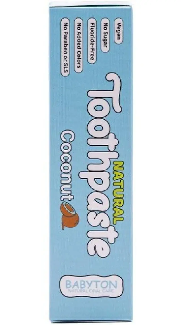 Babyton Doğal Hindistan Cevizi Diş Macunu Florürsüz 50 gr