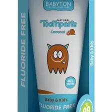 Babyton Doğal Hindistan Cevizi Diş Macunu Florürsüz 50 gr