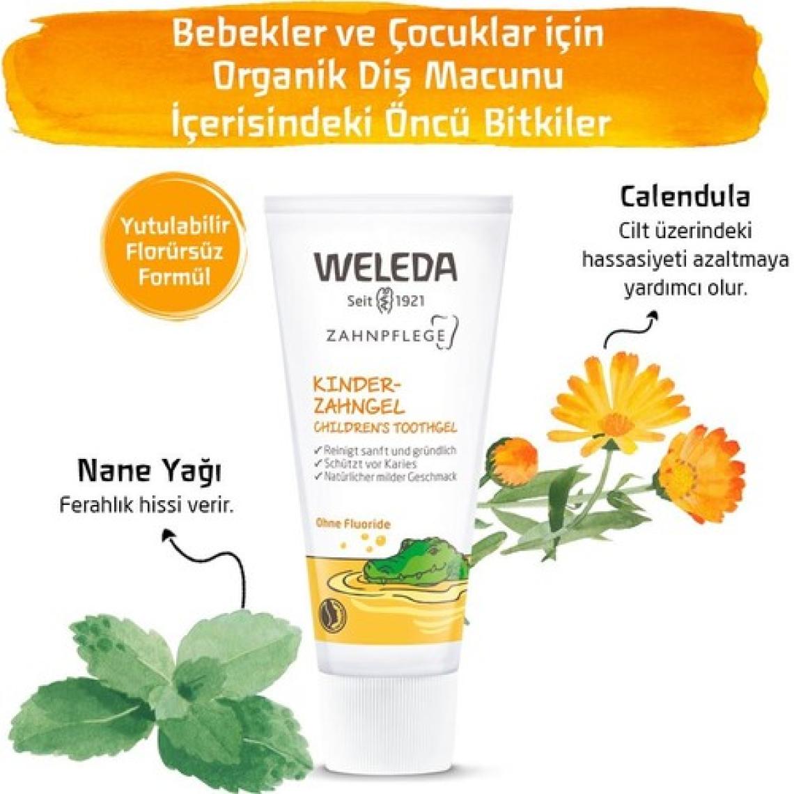 Weleda Bebek ve Çocuklar için Organik Diş Macunu 50ml