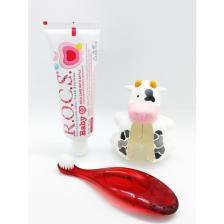 R.O.C.S. Baby Komple Ağız Bakım Seti - Bebek Diş Macunu + Bebek Diş Fırçası + Flipper Saklama Kabı