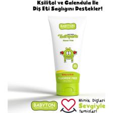 Babyton Aromasız Doğal Diş Macunu Florürsüz 50 gr