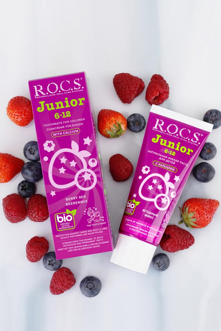 R.O.C.S. Junior 6-12 Yaş Orman Meyveleri Tadında 60 ml Diş Macunu