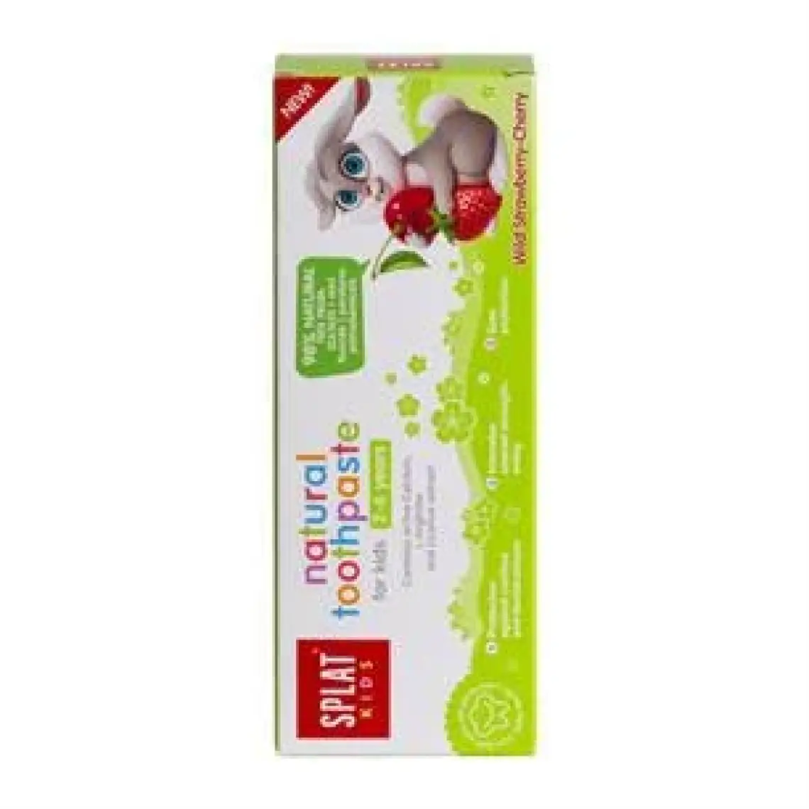 ​Splat Kids Natural Toothpaste Çilek-Kiraz 2-6 Yaş Diş Macunu 50ml
