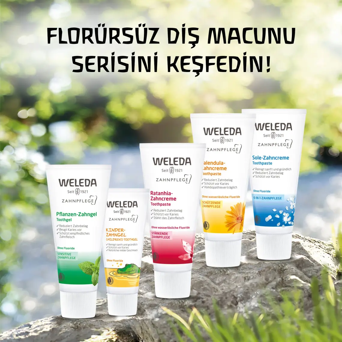 Weleda Bebek ve Çocuklar için Organik Diş Macunu 50ml