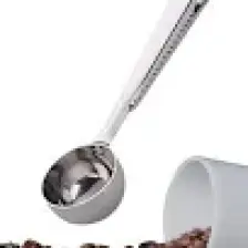 Buffer Buffer® Mandallı Kahve Ölçü Kaşığı Silver Çok Fonksiyonlu Paslanmaz Çelik Kaşık