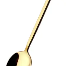 Kalben Amore Titanyum Parlak Gold 6 Adet Tatlı Kaşığı