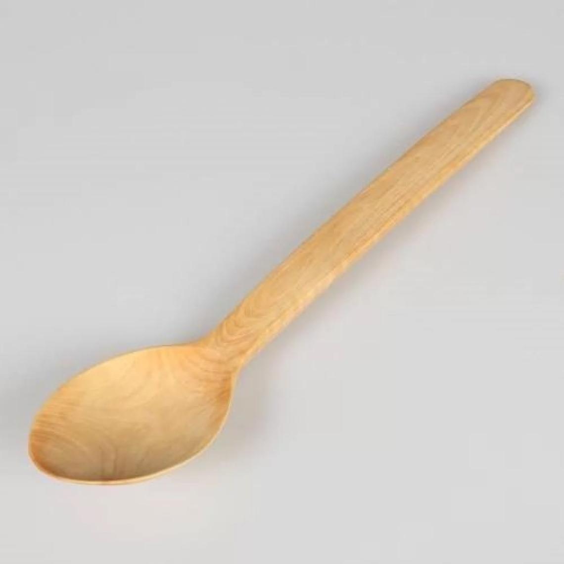 Askıcı 29 cm Uzun Tahta Kaşık Yemek Kaşığı