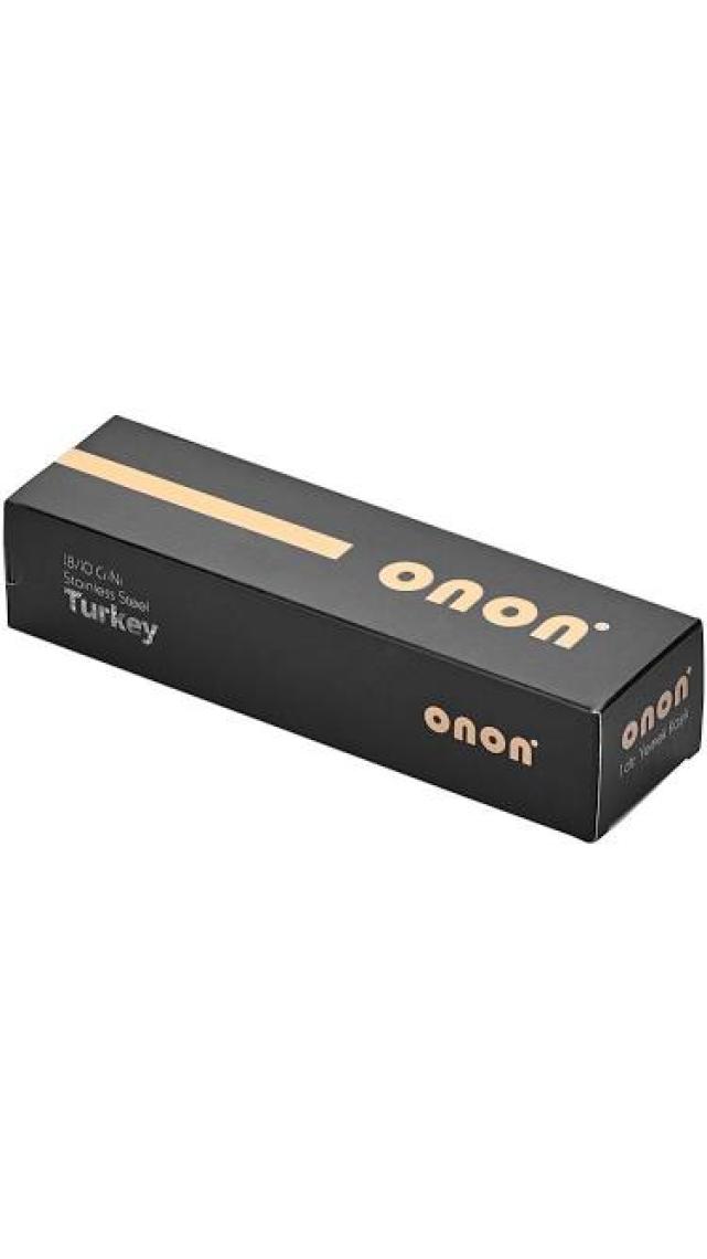 Onon Mokka Modern Görünümlü Yemek Kaşık 6'lı 18/0