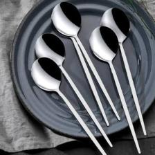 Onon Mokka Modern Görünümlü Yemek Kaşık 6'lı 18/0