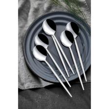 Onon Aris Modern Görünümlü Yemek Kaşık 6'lı 18/10