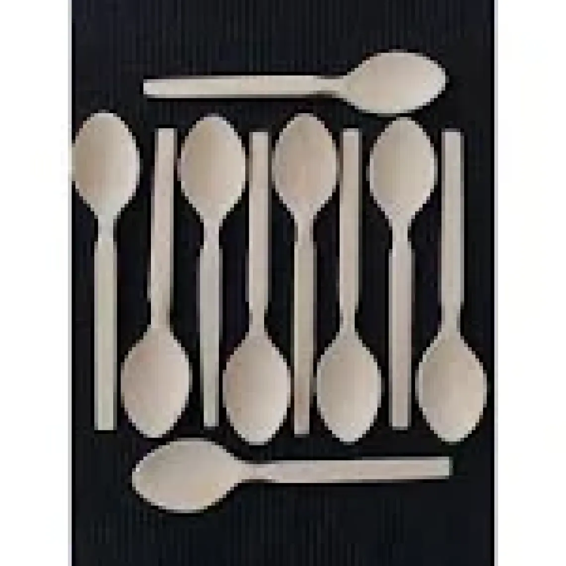 Doğuş Mutfak Ahşap Kaşık 10 Lu Paket Tahta Kaşık Seti 27 cm 10 Adet