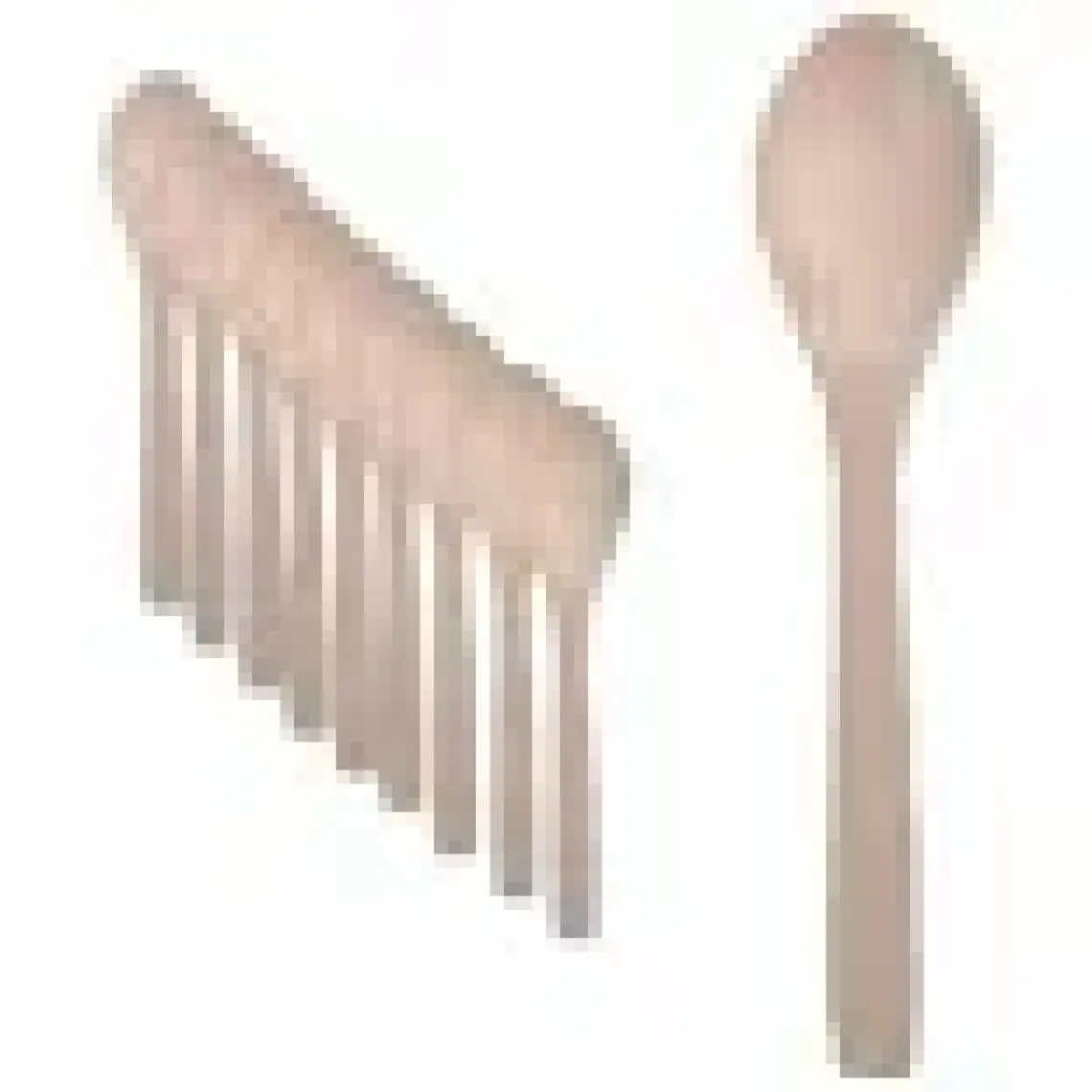 Doğuş Mutfak Ahşap Kaşık 10 Lu Paket Tahta Kaşık Seti 27 cm 10 Adet