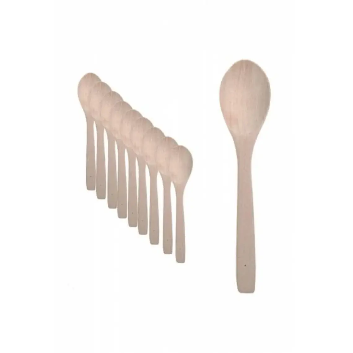 Doğuş Mutfak Ahşap Kaşık 23 cm Tahta Kaşık 2 Adet