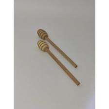 Ramdet 17 cm 2'li Ahşap Bal Kaşığı Pratik Uzun Sap Bal Karıştırma Kaşığı Bal Dökme Kaşığı