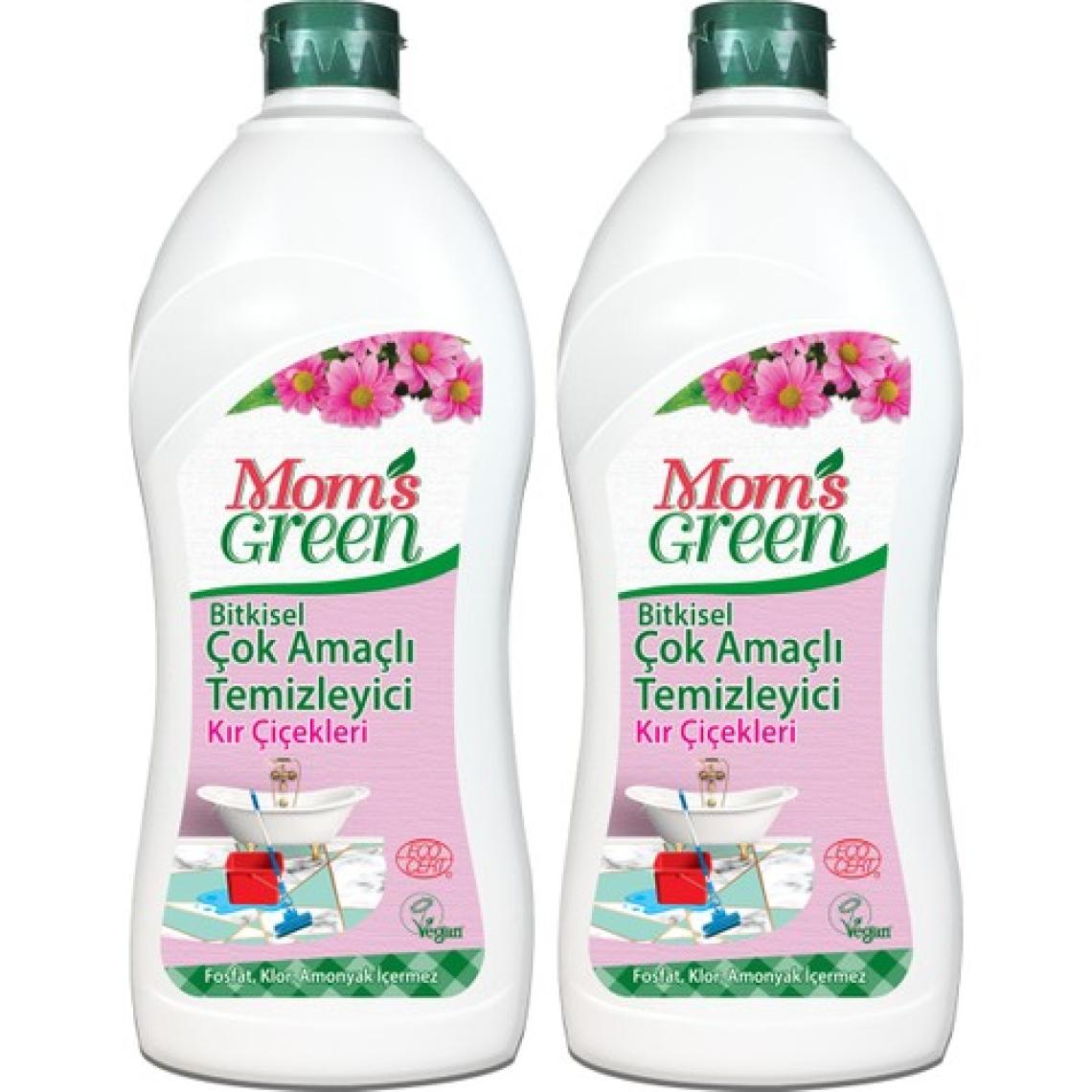 Mom's Green 2'li Set Bitkisel Çok Amaçlı Temizleyici Kır Çiçekleri