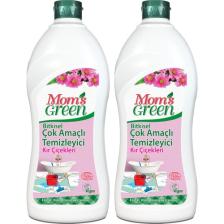 Mom's Green 2'li Set Bitkisel Çok Amaçlı Temizleyici Kır Çiçekleri