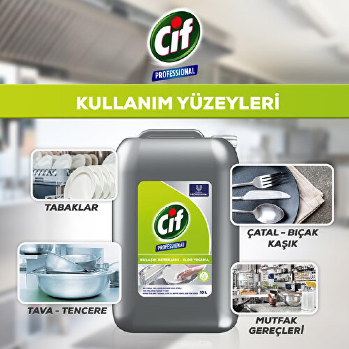 Cif U-Pro Professional Bulaşık Deterjanı 10lt