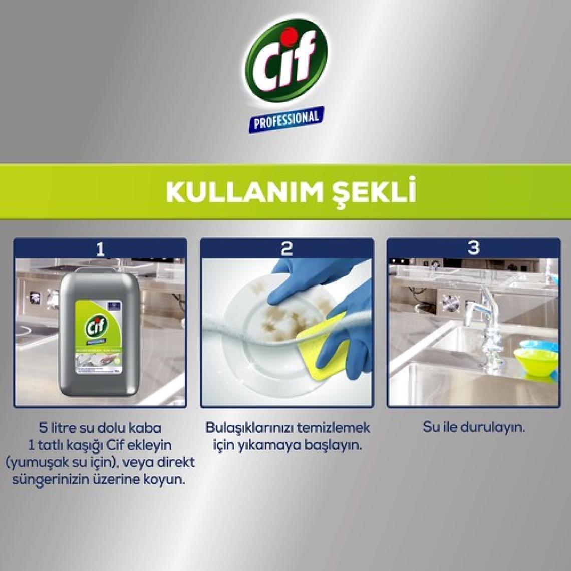 Cif U-Pro Professional Bulaşık Deterjanı 10lt