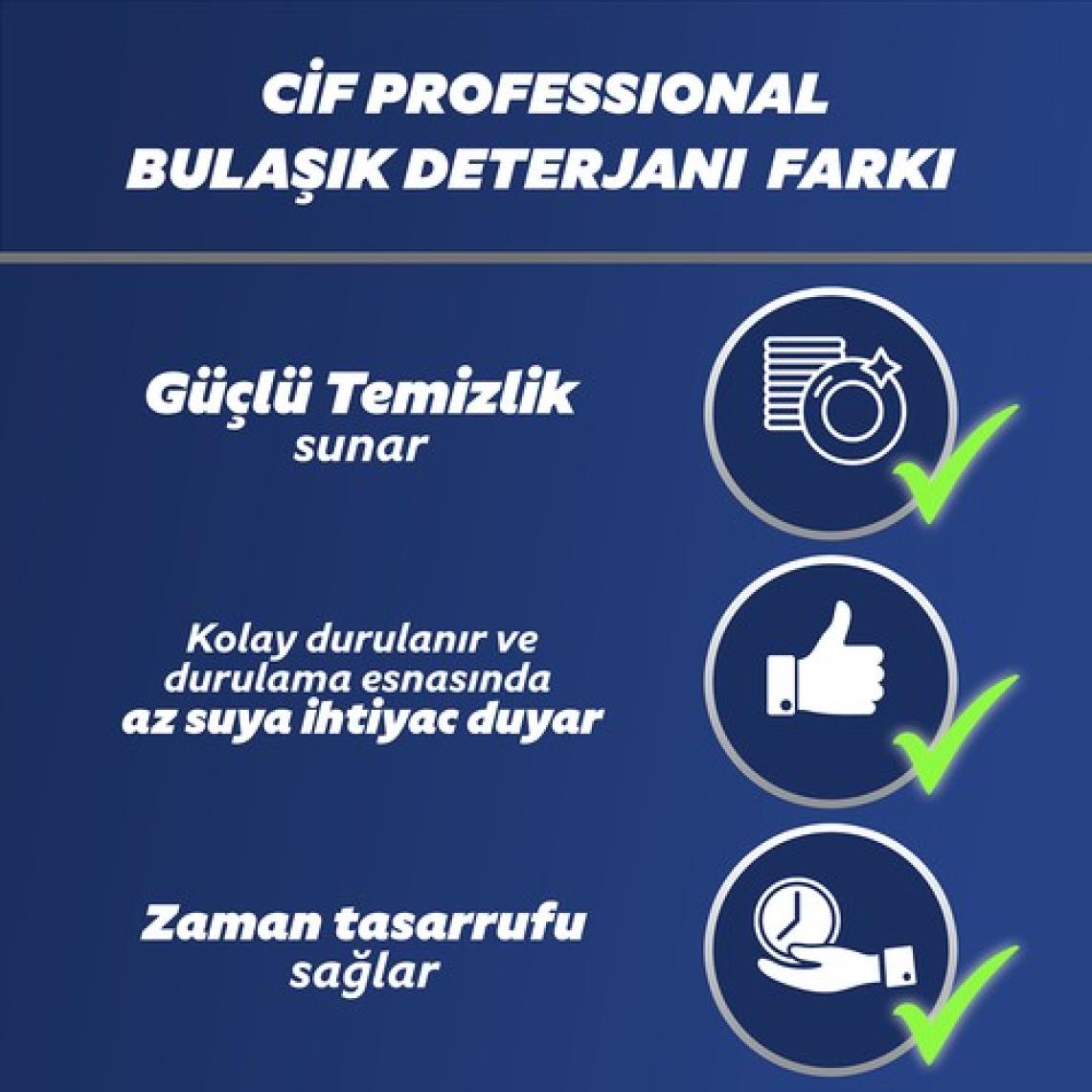 Cif U-Pro Professional Bulaşık Deterjanı 10lt
