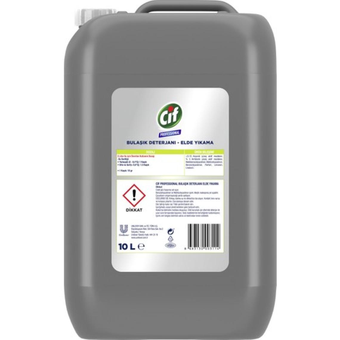 Cif U-Pro Professional Bulaşık Deterjanı 10lt