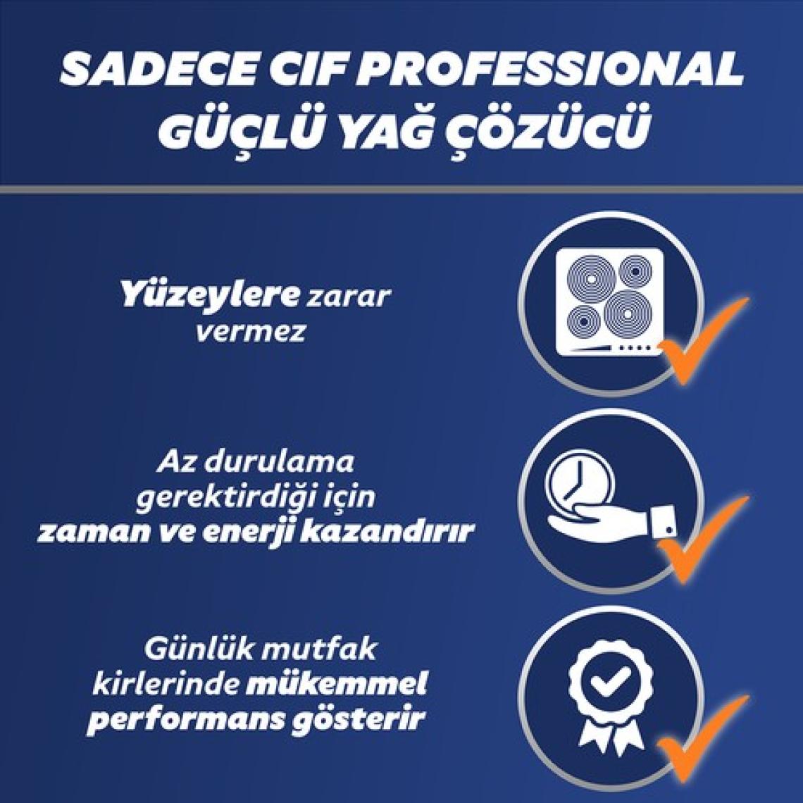 Cif Professional U-PRO Güçlü Yağ Çözücü 10 lt