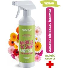 Metapet Çiçek Kokulu Leke Çıkarıcı, Yer Yüzey Temizleyici, Halı, Koltuk, Ayakkabı Temizleme Spreyi, 500 Ml