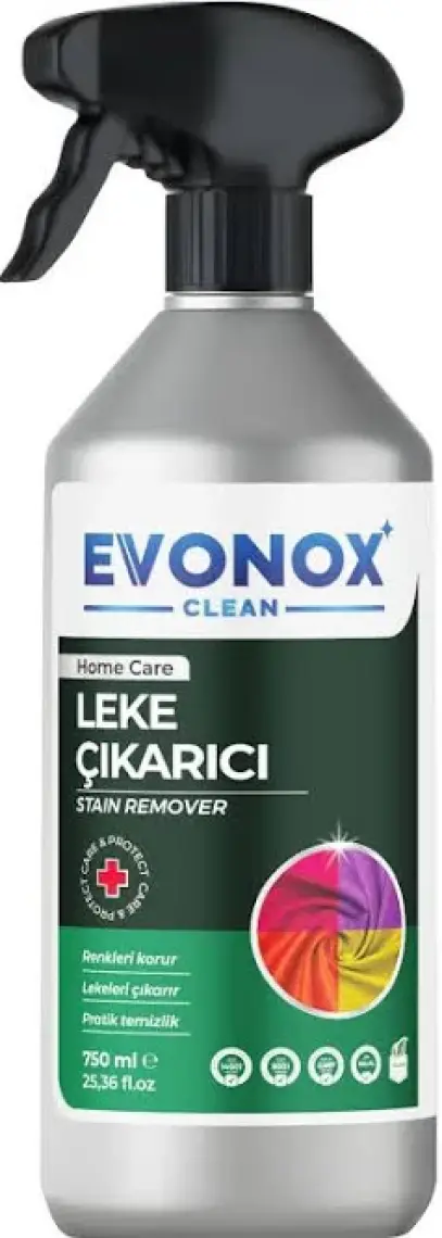 Evonox Clean Çok Amaçlı Ultra Güçlü Leke Çıkarıcı Sprey 750 ml