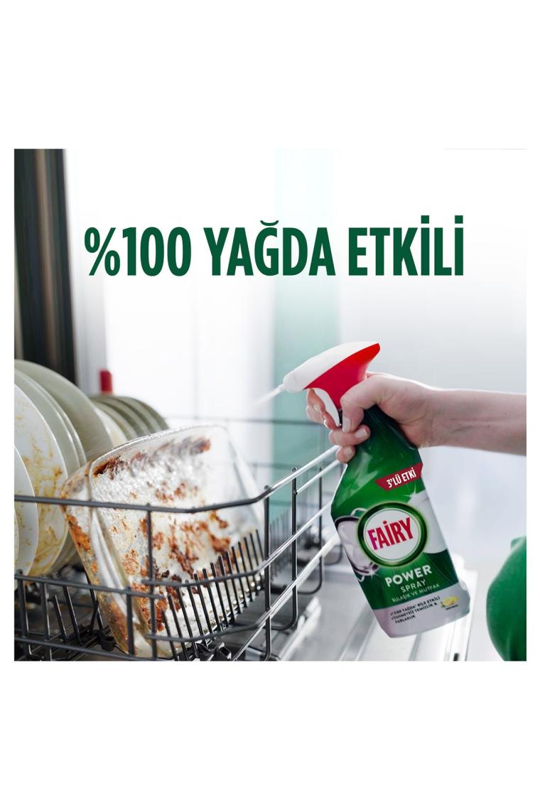 Power Sprey 3’ü 1 Arada Bulaşık Ve Mutfak 500 ml