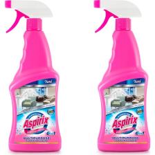 Aspirix Çok Amaçlı Temizlik Sıvısı Sprey 750 ml + 750 ml