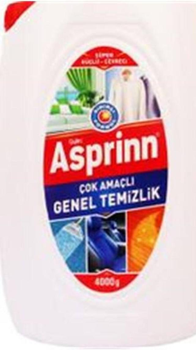 Güleç Asprinn Çok Amaçlı Temizleyici Beyaz 4000 ml