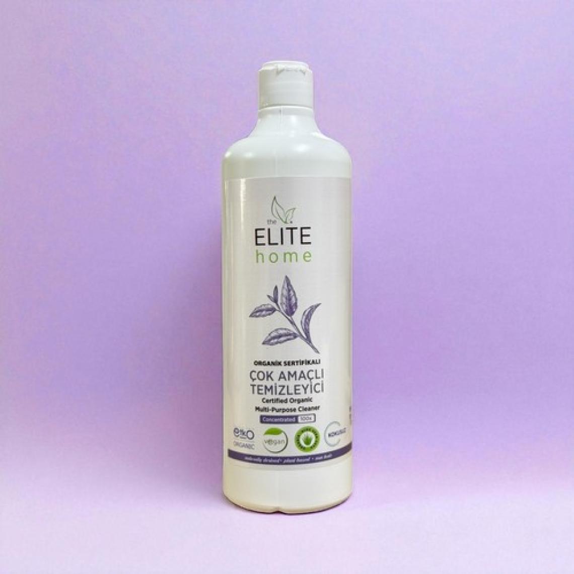 The Elite Home Organik ve Vegan Sertifikalı Çok Amaçlı Konsantre Genel Temizleyici 750 ml Kokusuz